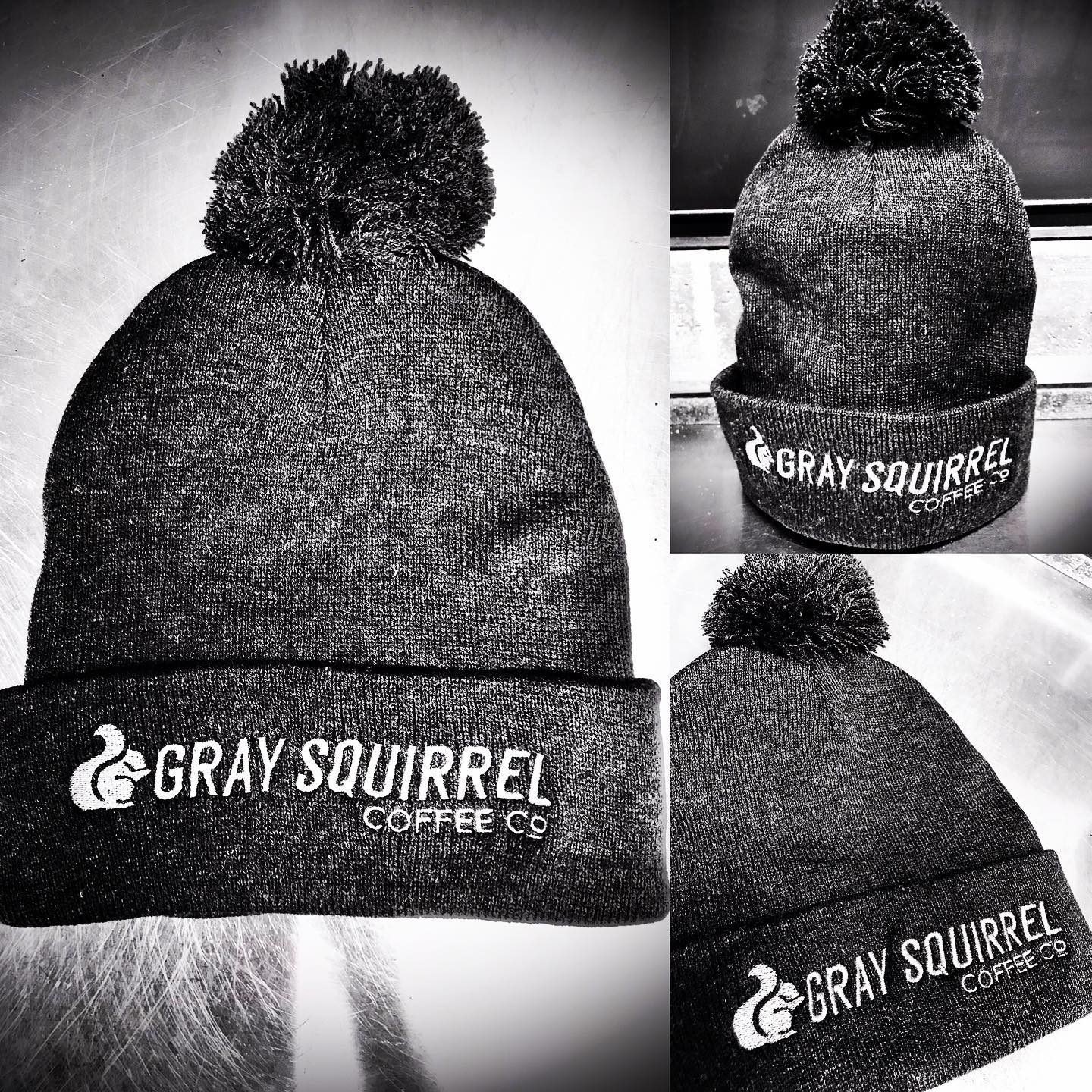 Knit Pom-Pom Toque