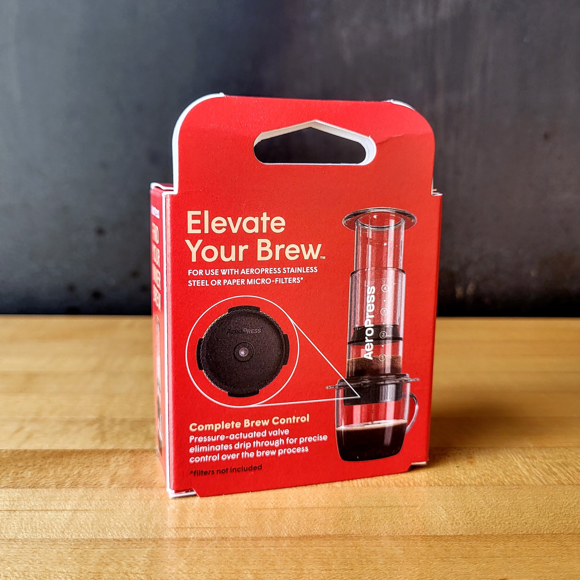 AeroPress Flow Control Filter Cap – Gray Squirrel Coffee Co.