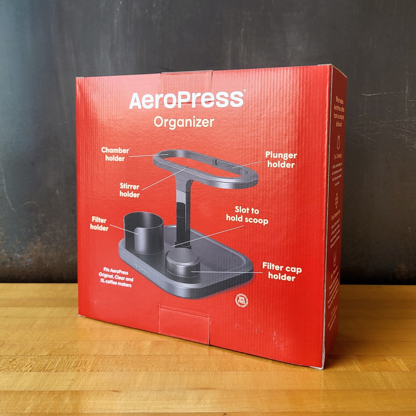 AeroPress Organizer Stand