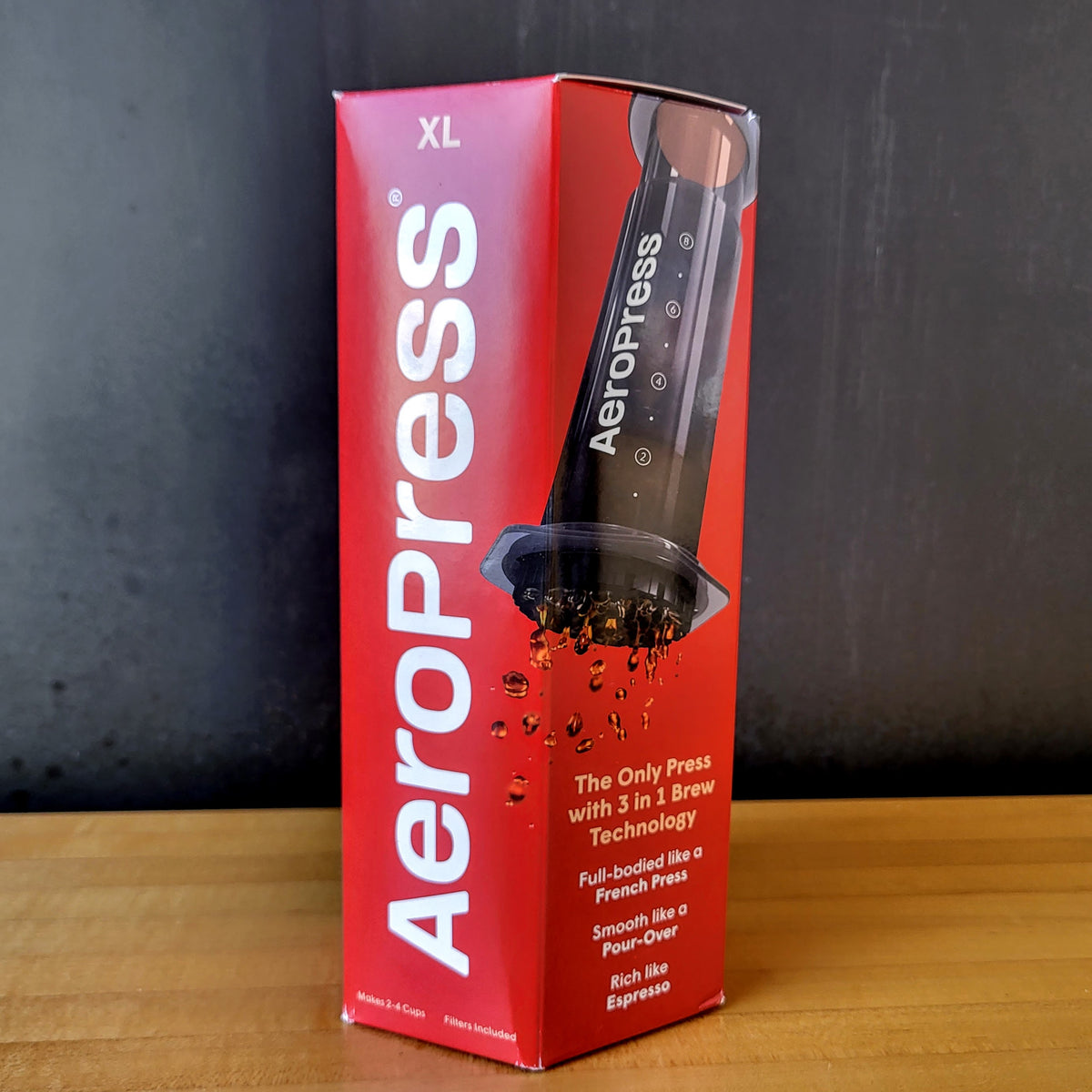 AeroPress XL Coffee Maker – Gray Squirrel Coffee Co